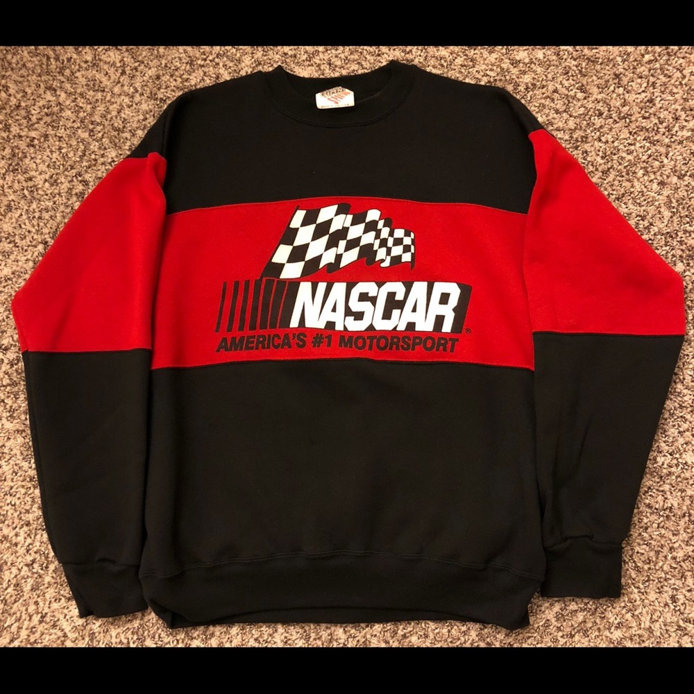 Vintage NASCAR Motorsport Sweatshirt, Made in USA